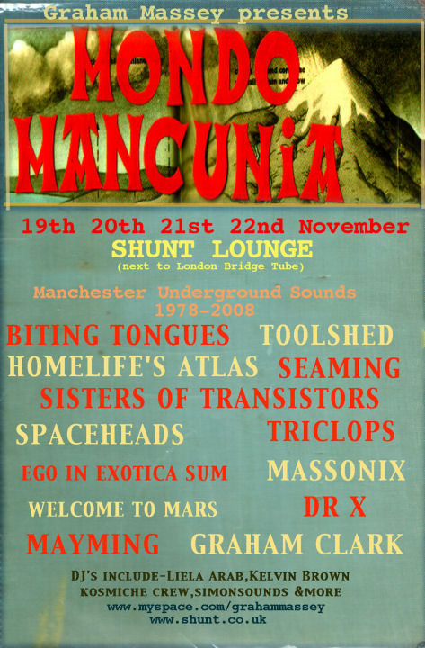 Mondo Mancunia at The Shunt Lounge