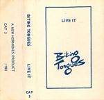 Biting Tongues - Live It cassette